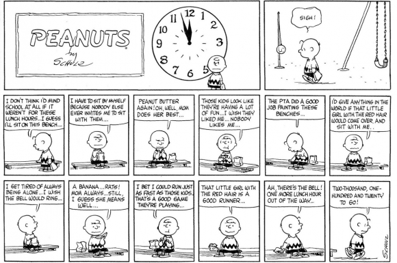 “Peanuts” strip from November 19, 1961