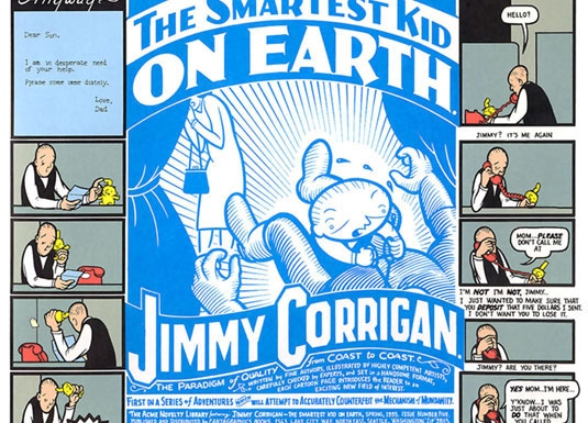 Page from Jimmy Corrigan: The Smartest Kid on Earth