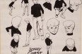 Model sheet for the “Jonny Quest” television cartoon