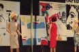 Bonwit Teller window display featuring artwork by Andy Warhol