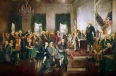 Scene at the Signing of the Constitution