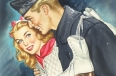 Cover art for “All-Story Love,” December 1945