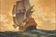 Galleon at Full Sail
