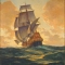 Galleon at Full Sail