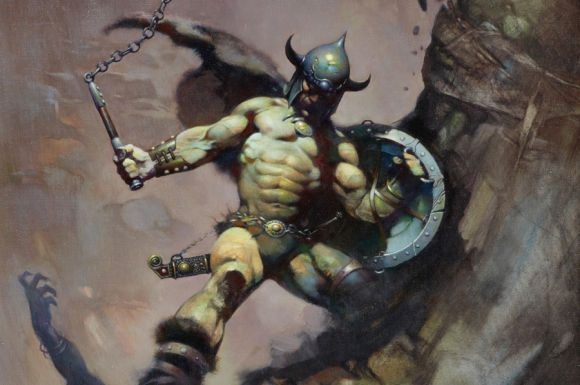 Warrior with Ball and Chain