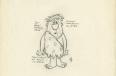 Concept drawing of Fred Flintstone