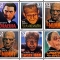 Classic Movie Monster postage stamps