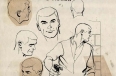 Model sheet of Race Bannon for the “Jonny Quest” television cartoon