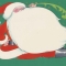 Christmas card featuring Santa Claus