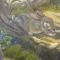 Detail from mural at Orange Regional Medical Center