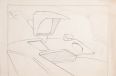Background layout drawing from “The Jetsons” television cartoon