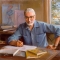 Portrait of Theodore Geisel (Dr. Seuss)