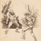 Two Men Fighting