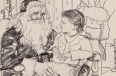Untitled [Girl on Santa’s Lap]
