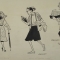 Untitled (Characters: Club Woman; Female Student; Male Librarian)