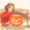 Girl with Jack o’ Lantern