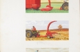 [Three vignettes with New Holland 33 Crop Chopper and Shredder], Double-chops, clean-chops “saves you time and labor” use it all year ‘round!, advertisement from 1960