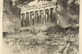 Sunset on the Parthenon, from the series Land of Temples