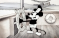 “Steamboat Willie” limited edition cel
