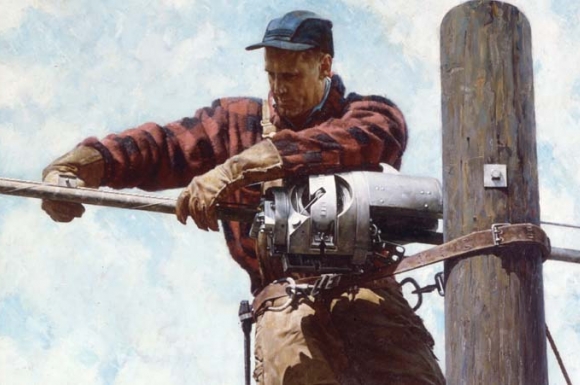 “The Lineman” [detail]