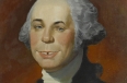 [Unfinished Portrait of Alfred E. Neuman as George Washington]