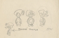 Model sheet of Touché Turtle