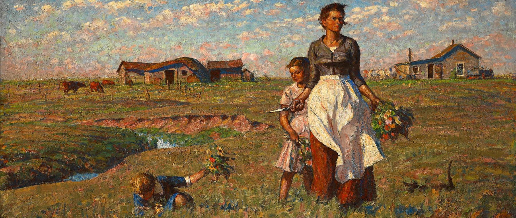 Harvey Dunn The Prairie is My Garden