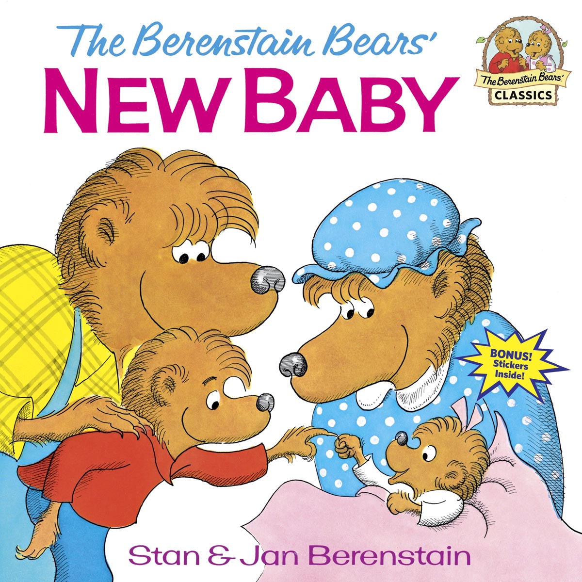 Cover of “The Berenstain Bears’ New Baby”