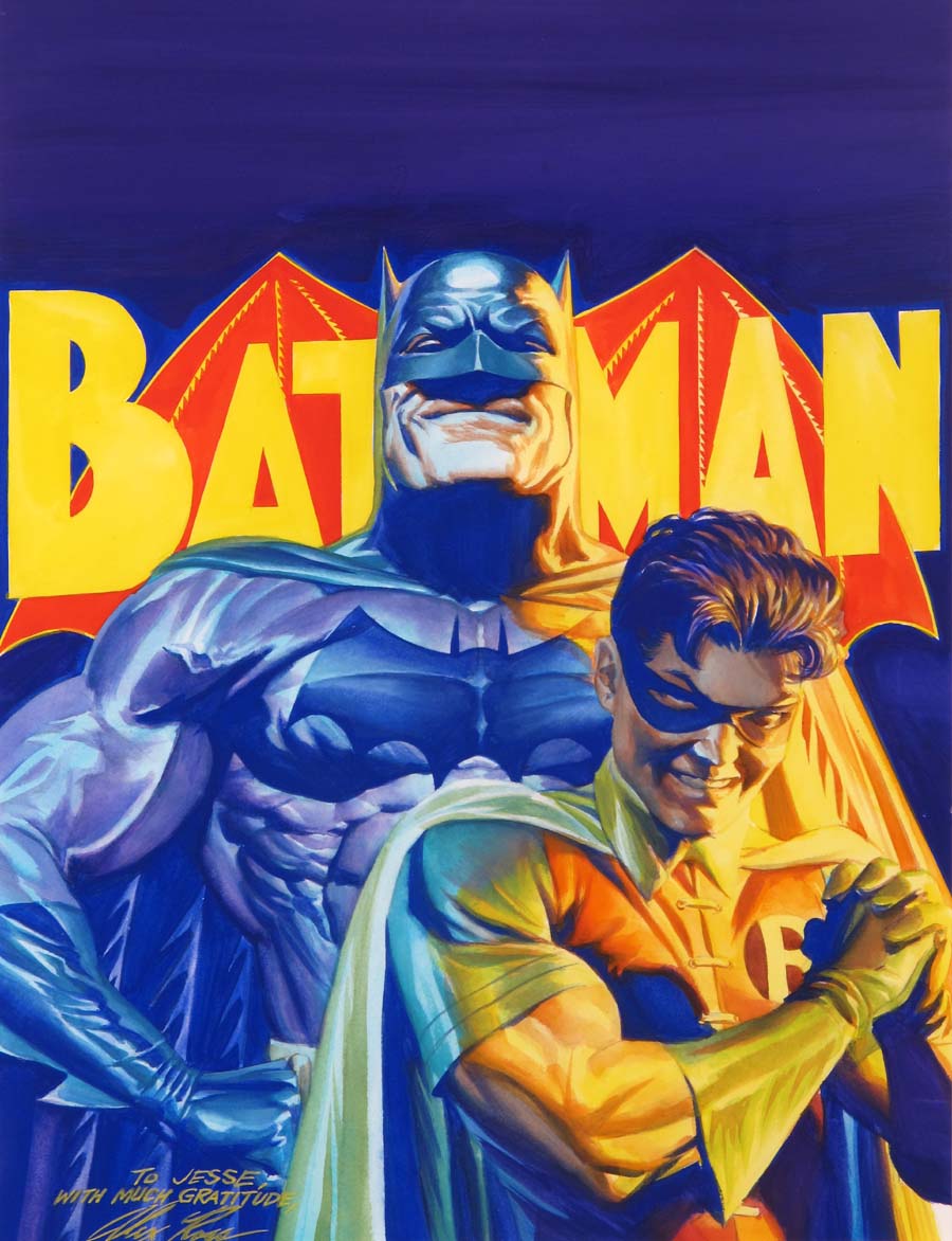 Alex Ross (Nelson Alexander Ross) - Illustration History