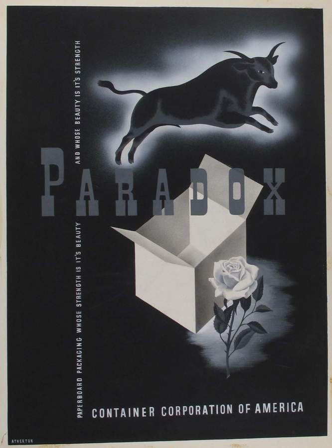 Paradox Container Corporation of America advertisement