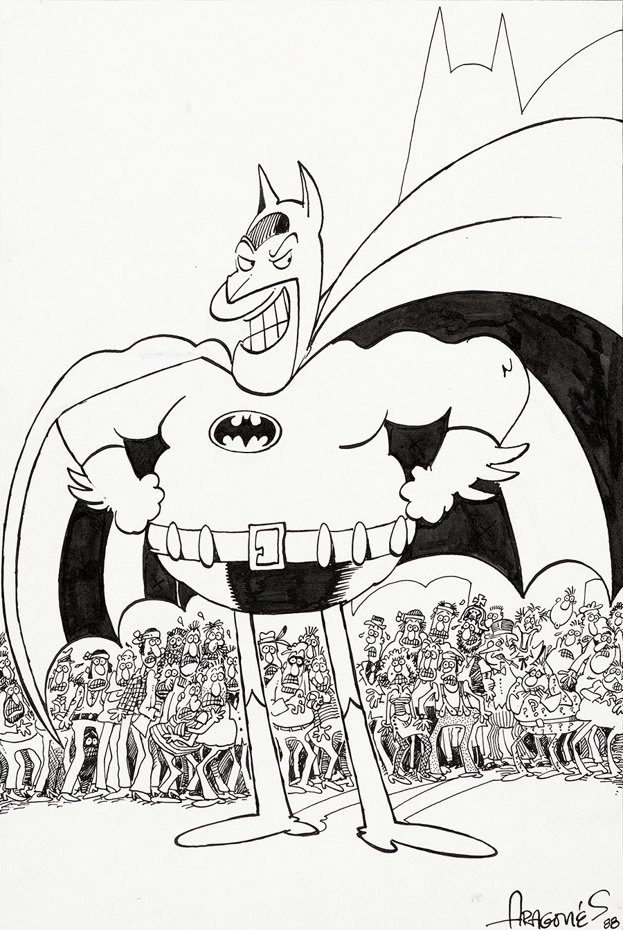 Batman Pin Up