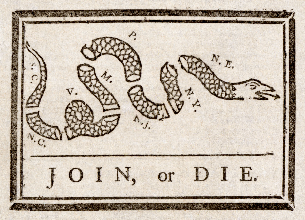 Join, or Die