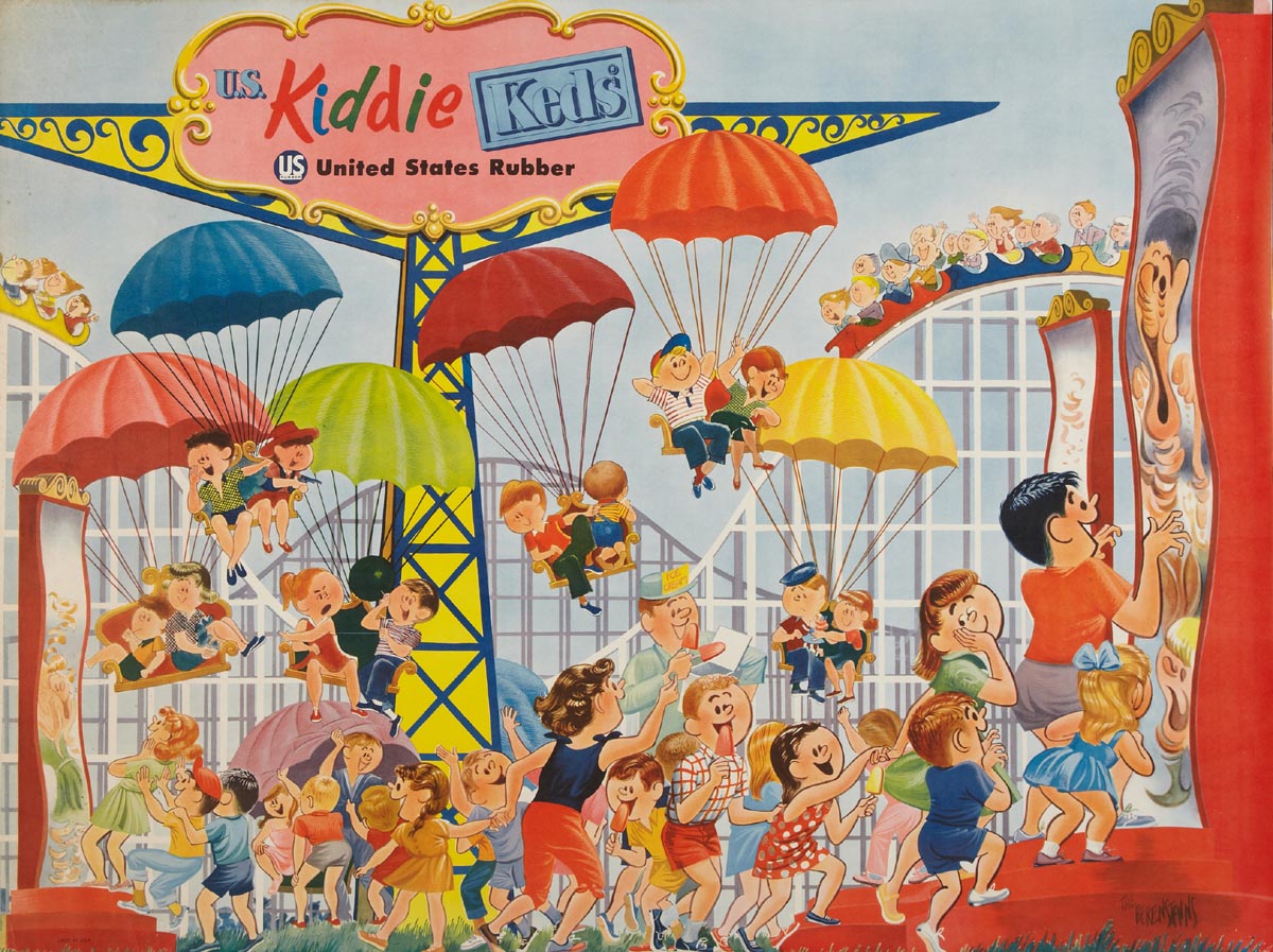 Ked’s Shoes advertising poster