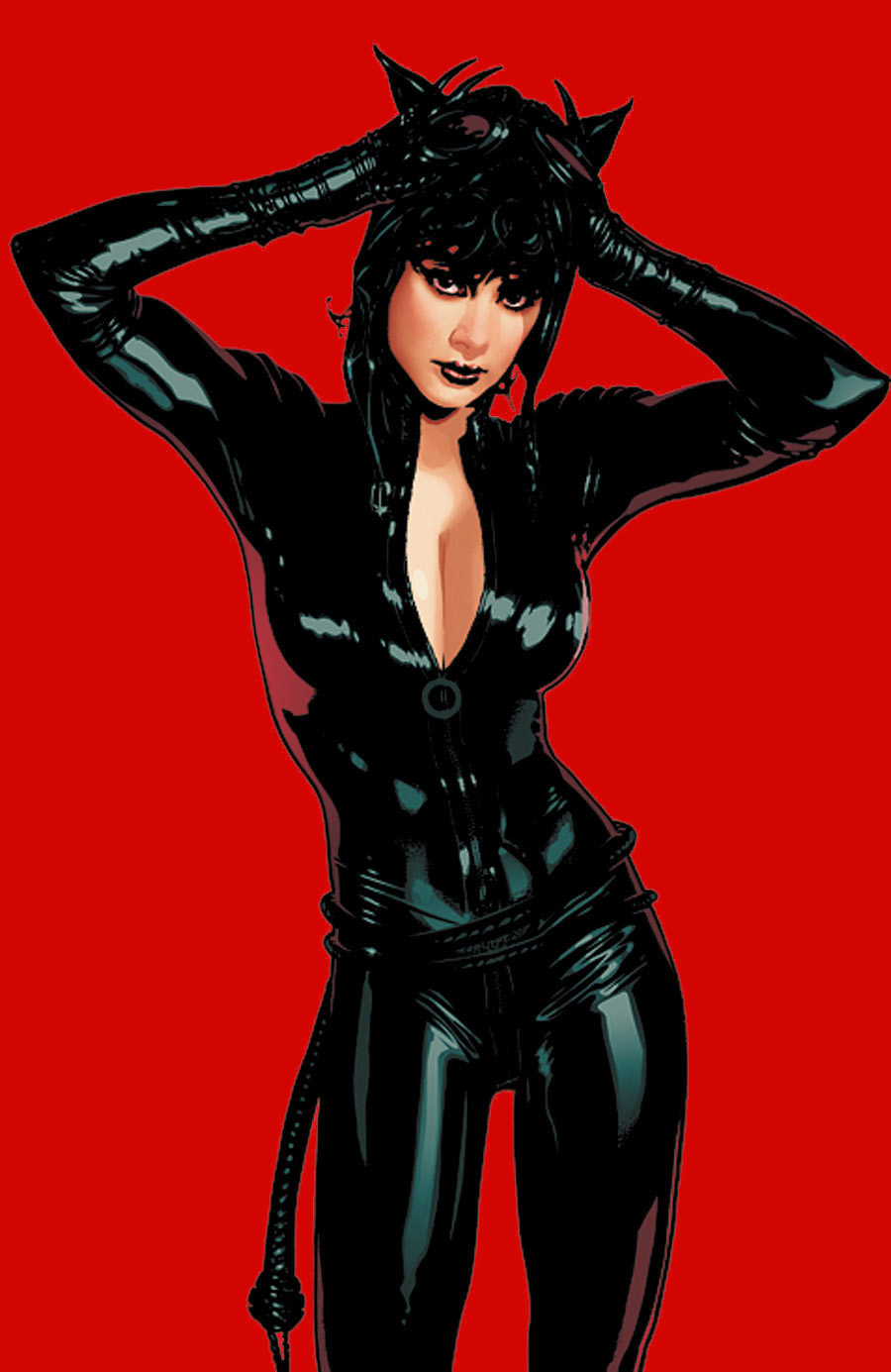 Cover art for “Catwoman,” Vol. 3 #70, October 2007