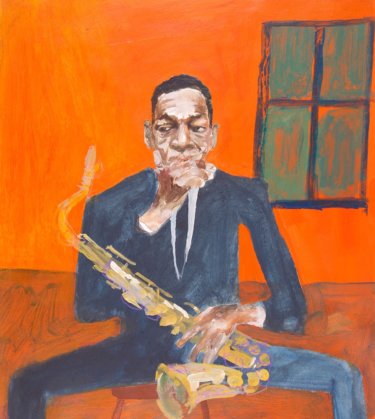 “Coltrane: The Complete 1961 Village Vanguard Recordings” CD cover, Disc One