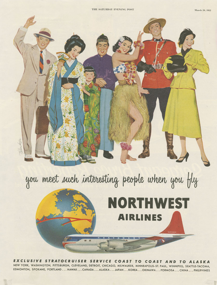 Northwest Airlines ad