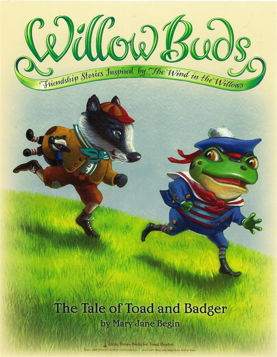 Cover of “Willow Buds: The Tale of Toad and Badger”