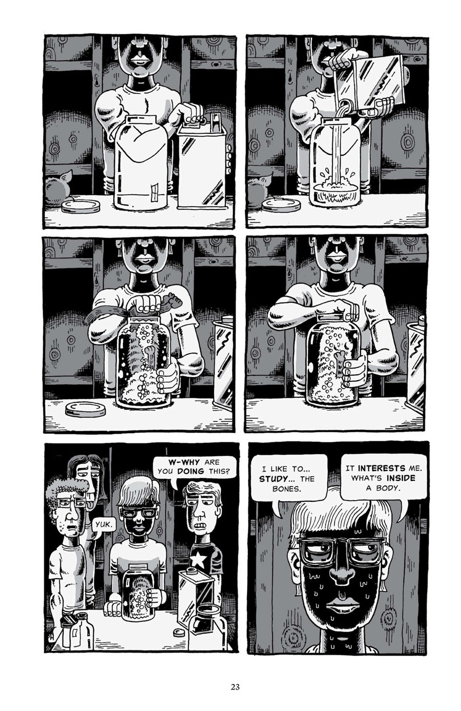 Page from “My Friend Dahmer,” March 1, 2012