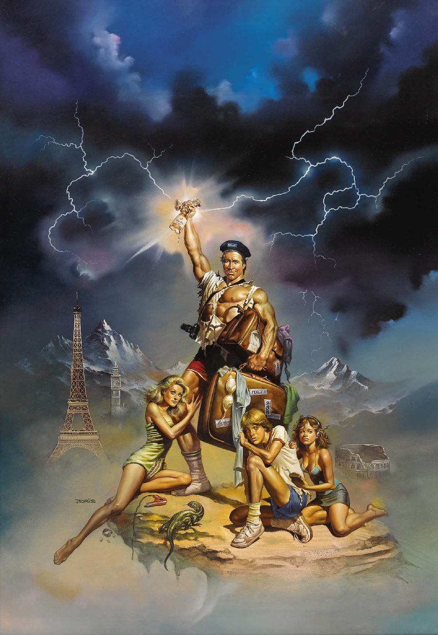 Film poster art for “National Lampoon’s European Vacation”