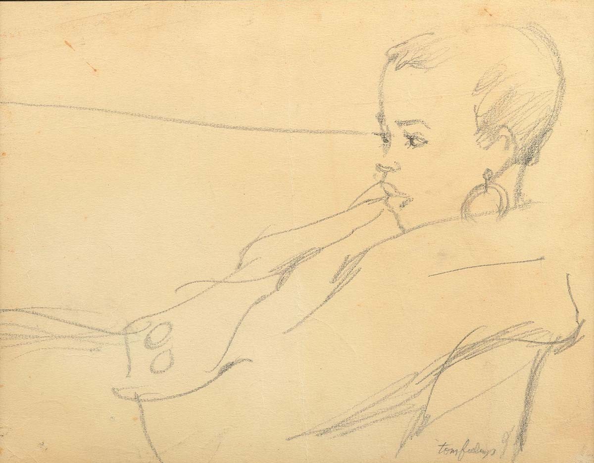 Untitled (Seated Woman)