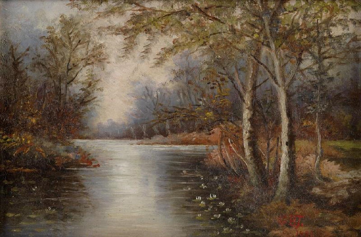 Untitled [River Landscape]