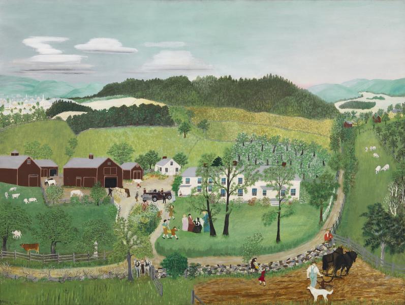 Grandma Moses Goes to the Big City