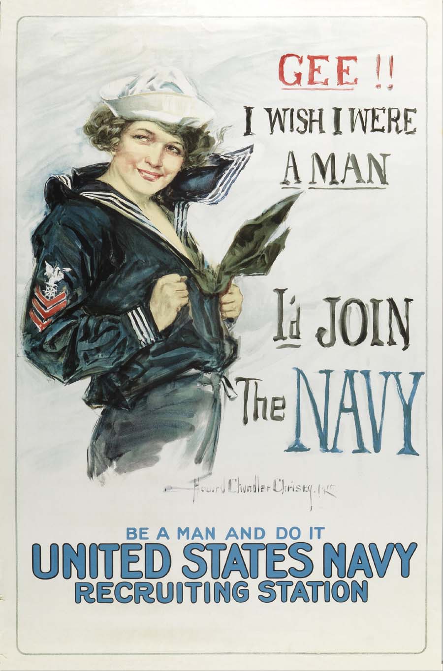 Gee, I Wish I Were A Man! - Illustration History