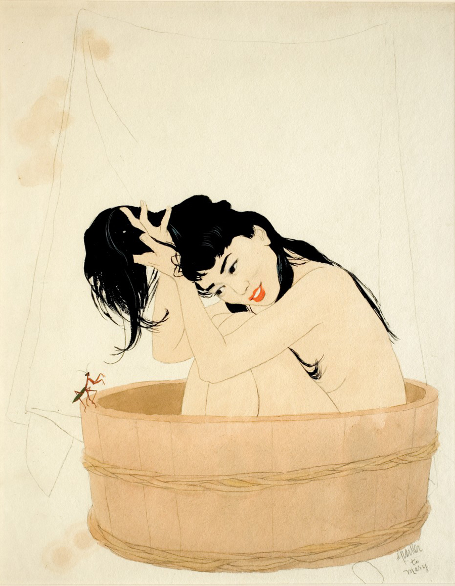 I Shall Make a Bathhouse (Woman in Tub)