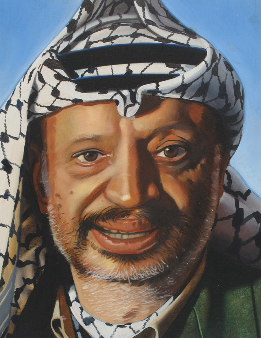 Portrait of Yasser Arafat