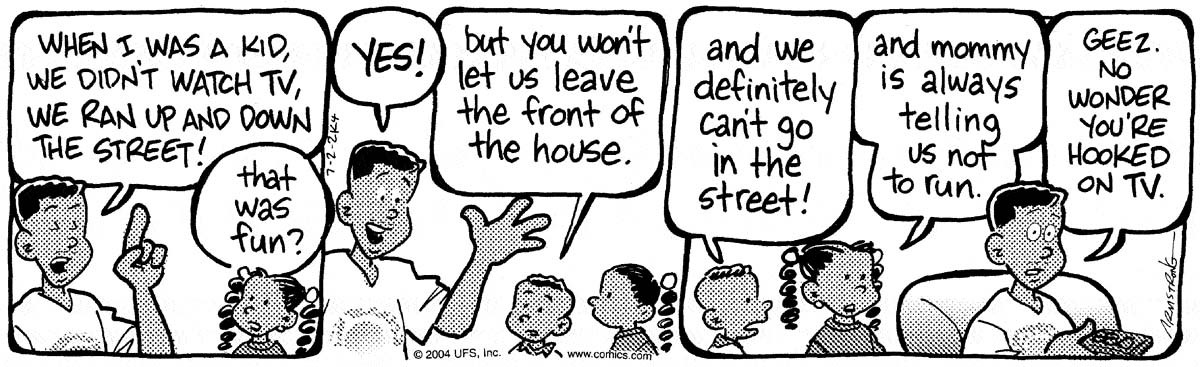 “JumpStart” comic strip, July 2, 2004