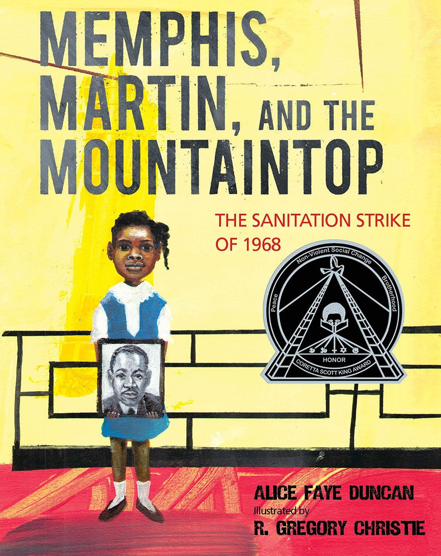 Cover of “Memphis, Martin, and the Mountaintop: The Sanitation Strike of 1968”