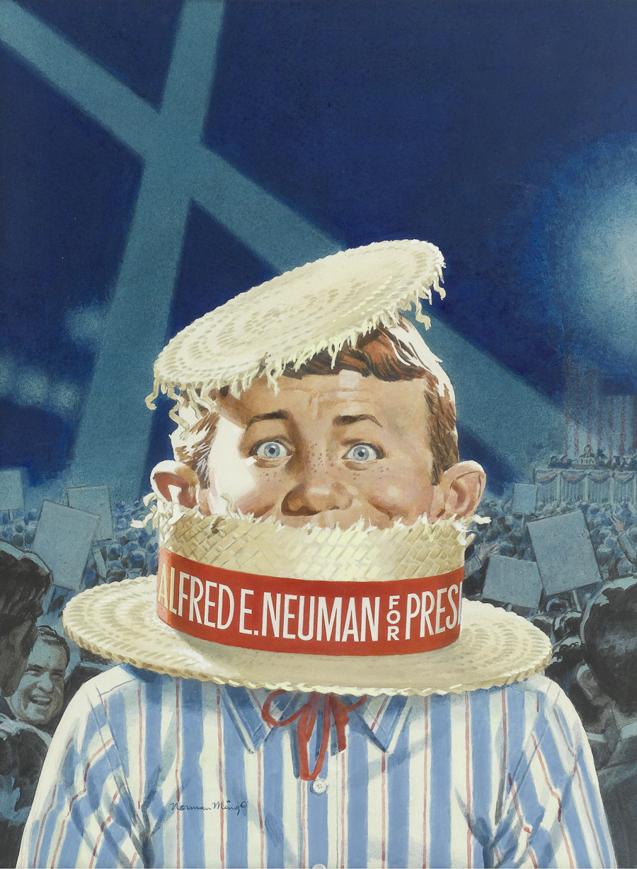 [Alfred E. Neuman for President]