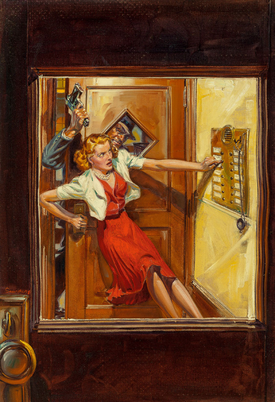 Cover art for “Variety Detective,” October 1939