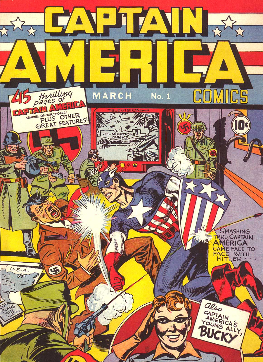 Cover of “Captain America Comics” #1, March 1941